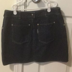 Authentic Chanel Denim Skirt